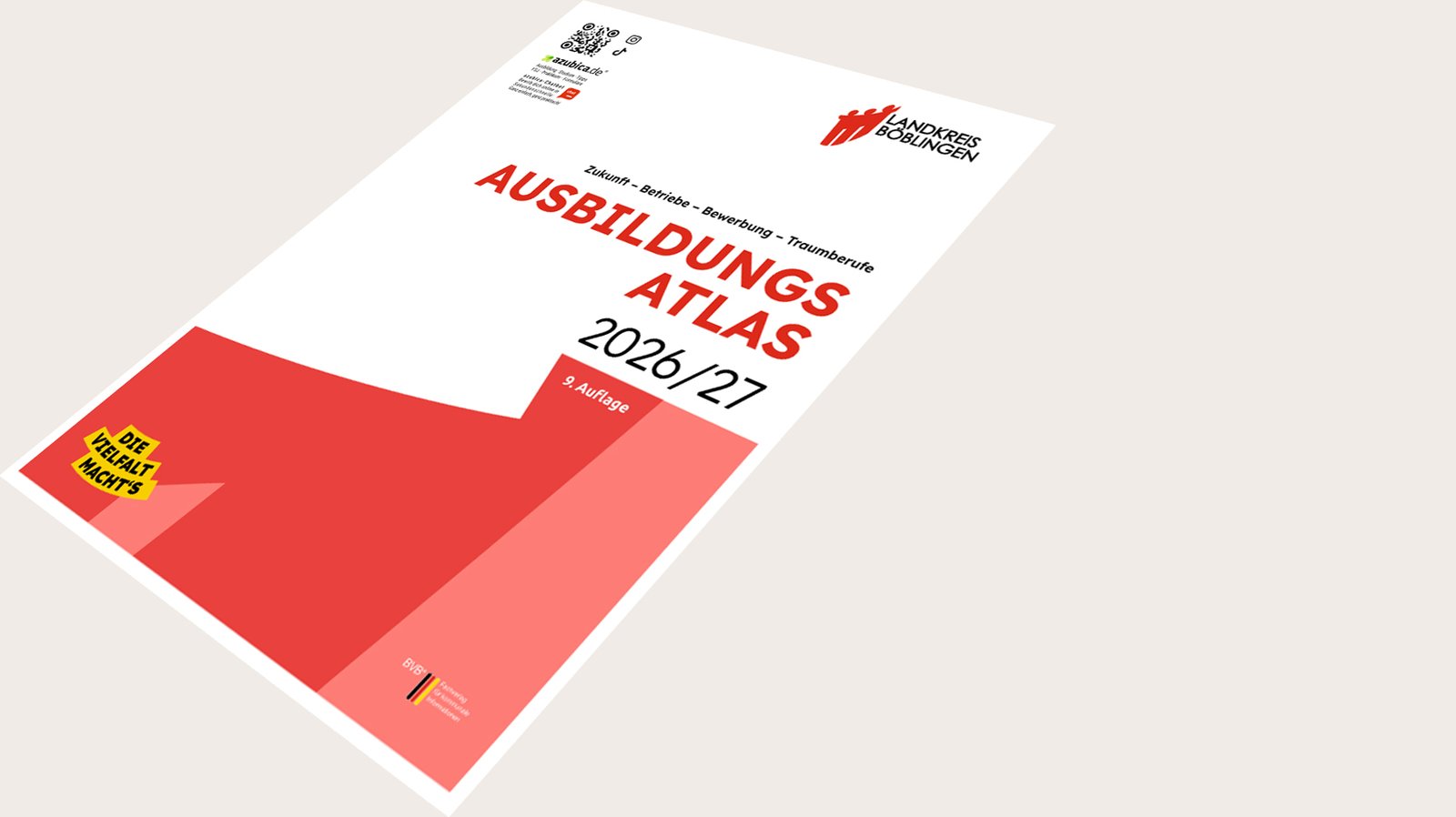 Titelseite des Ausbildungsatlas 2026/2027